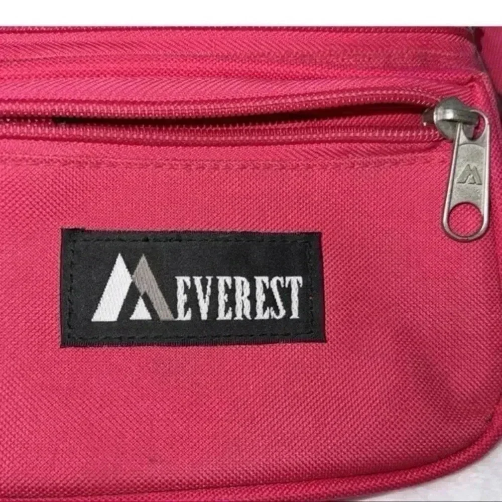 Vintage Hot Pink Everest Signature 90’d Fanny Pack Belt Bag Barbiecore Concert